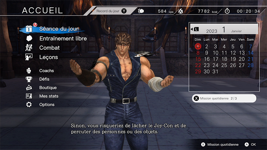 Les personnages de Ken le Survivant sont vos coachs !